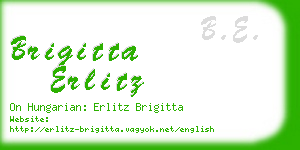 brigitta erlitz business card